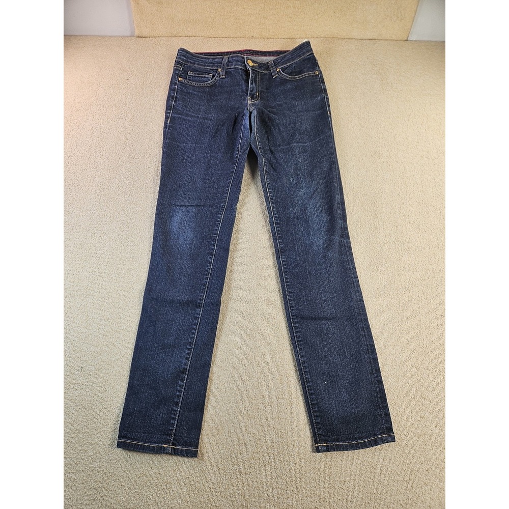 Kate Spade Broome Street Women's Size 27 Straight Leg Dark Wash Stretch Jeans